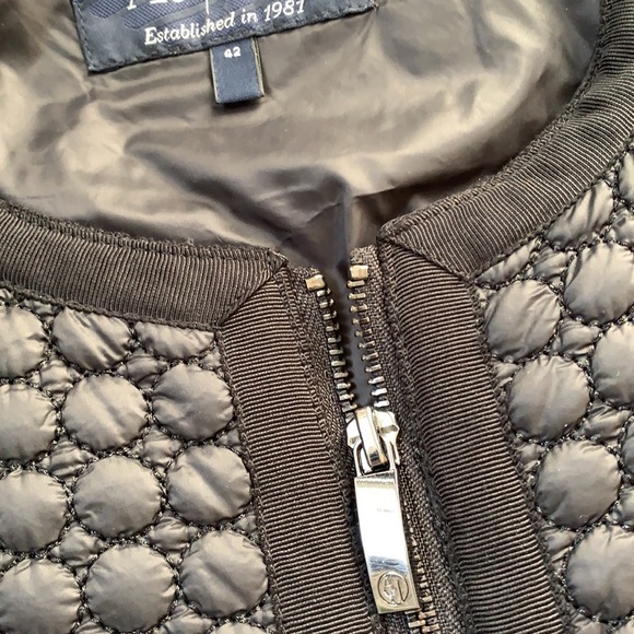 ❤️❤️Armani Jeans black quilted coat with detachable collar size S❤️❤️ - Picture 13 of 13